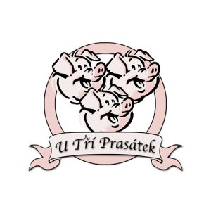 Logo Restaurace u Tří Prasátek