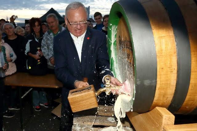 Emeritní vrchní sládek Plzeňského Prazdroje Václav Berka