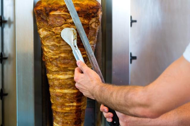 Kebab, ilustrační fotografie