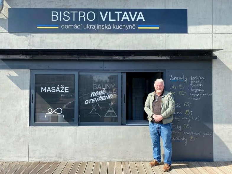 V pražském Podolí funguje v rámci nedávno otevřeného Centra duševního klidu Sauny Vltava bistro s domácí ukrajinskou kuchyní