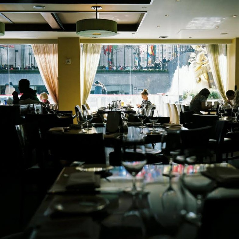 Restaurace, oběd, ilustrační fotografie