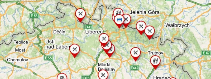 Nejvíc podniků z TOP 50 je v okrese Jablonec