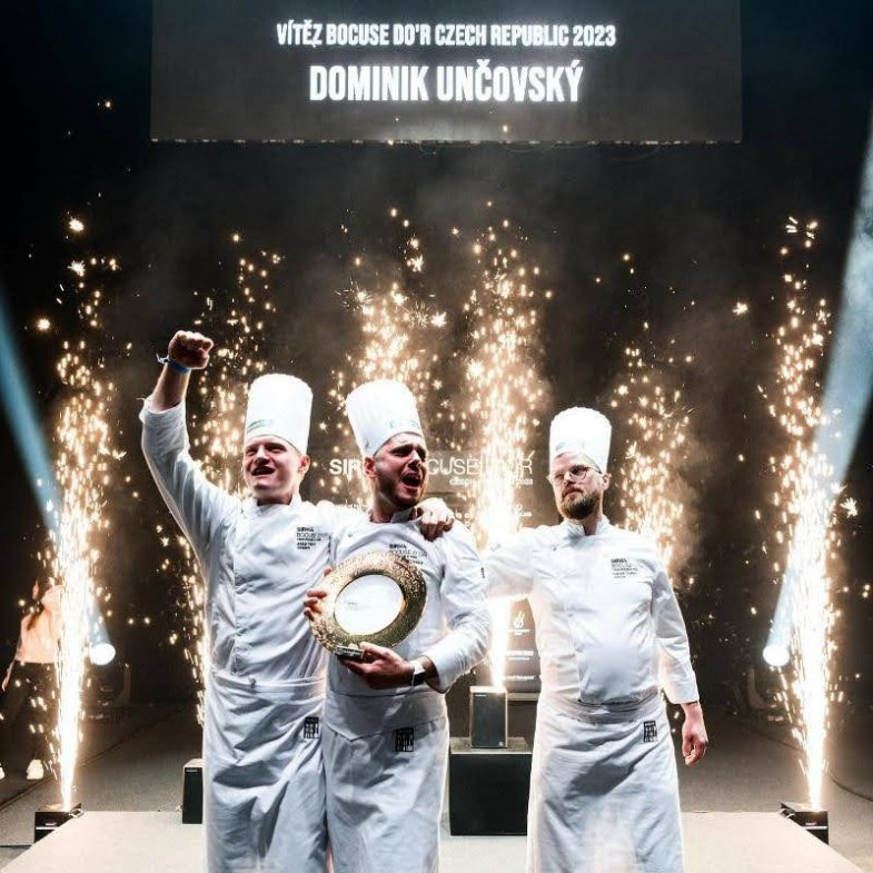 Vítězem národního kola kuchařské soutěže Bocuse d'Or se v sobotu stal Dominik Unčovský a jeho tým