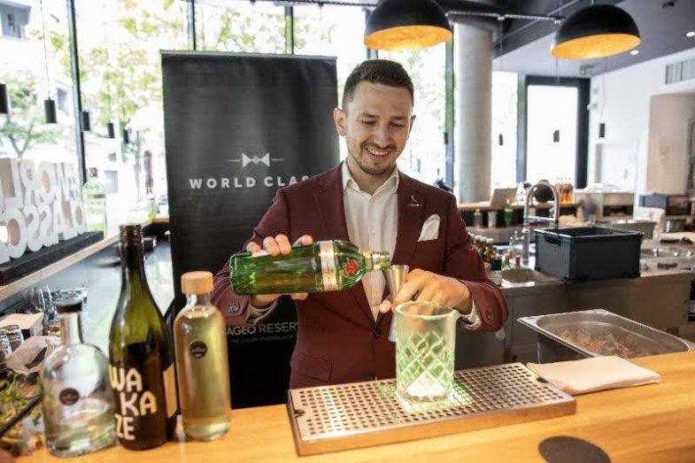 Honza Šebek dnes odletěl na finále Diageo Reserve World Class