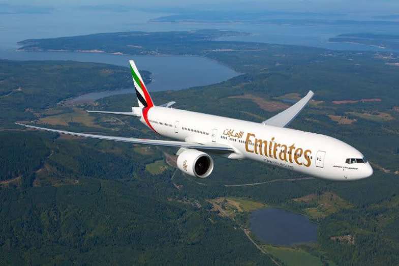 Boeing 777-300 Emirates, foto Emirates