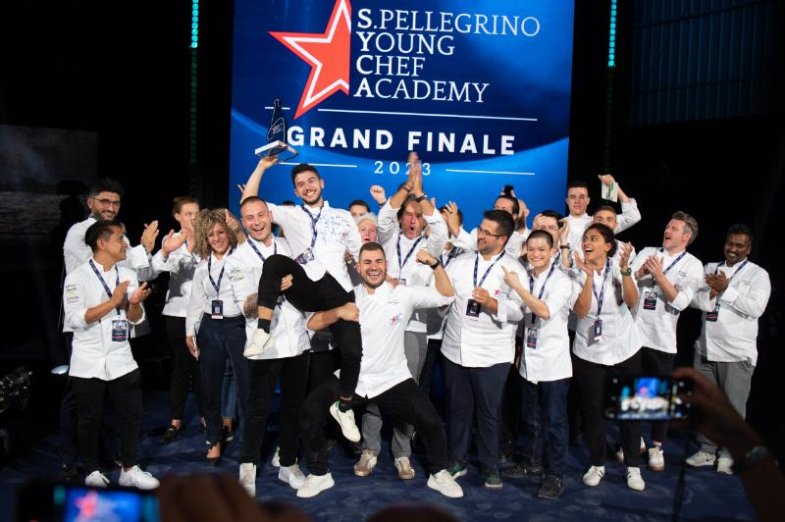 S.Pellegrino Young Chef Academy se rozjíždí naplno, foto z minulého ročníku, zdroj Global Wines & Spirits